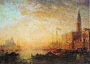 Felix Ziem The Grand Canal in Venice, oil painting